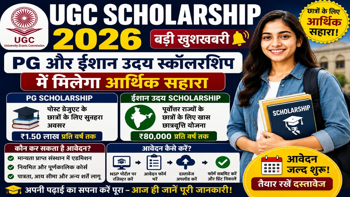 UGC Scholarship 2026