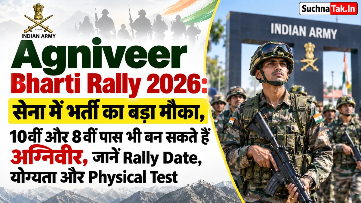 Agniveer Bharti Rally 2026